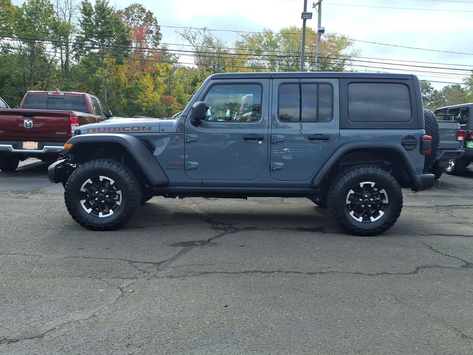 Certified Used 2025 Gray Jeep Rubicon image 4