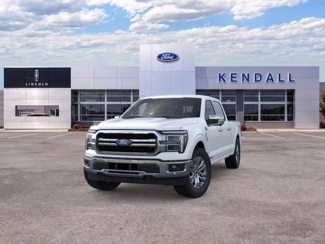 New 2026 White Metallic Ford Lariat image 2
