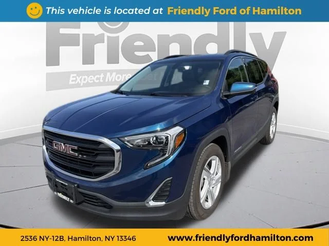 Used 2019 Blue GMC SLE image 1