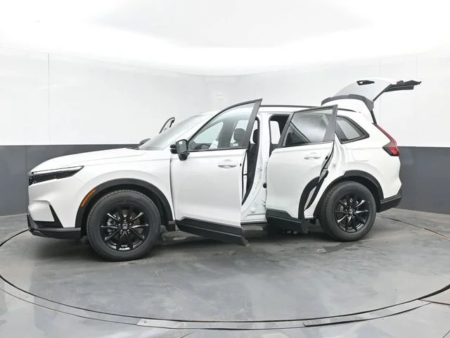 New 2026 Platinum White Pearl Honda 2WD Sport-L Hybrid image 57
