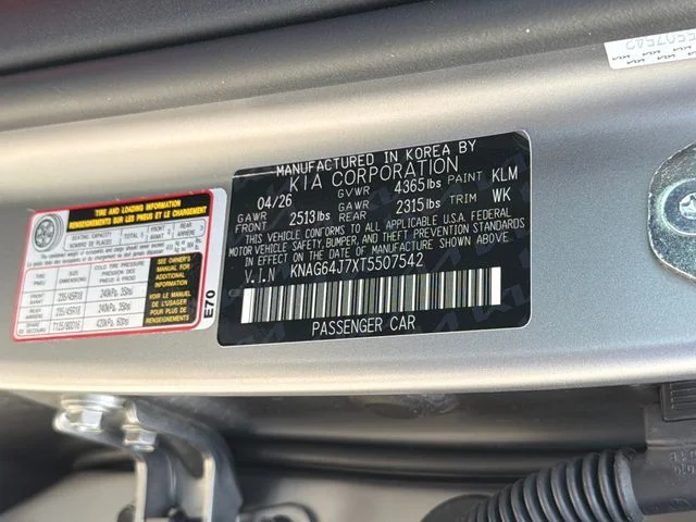 New 2026 Steel Matte Gray Kia GT-Line FWD image 25