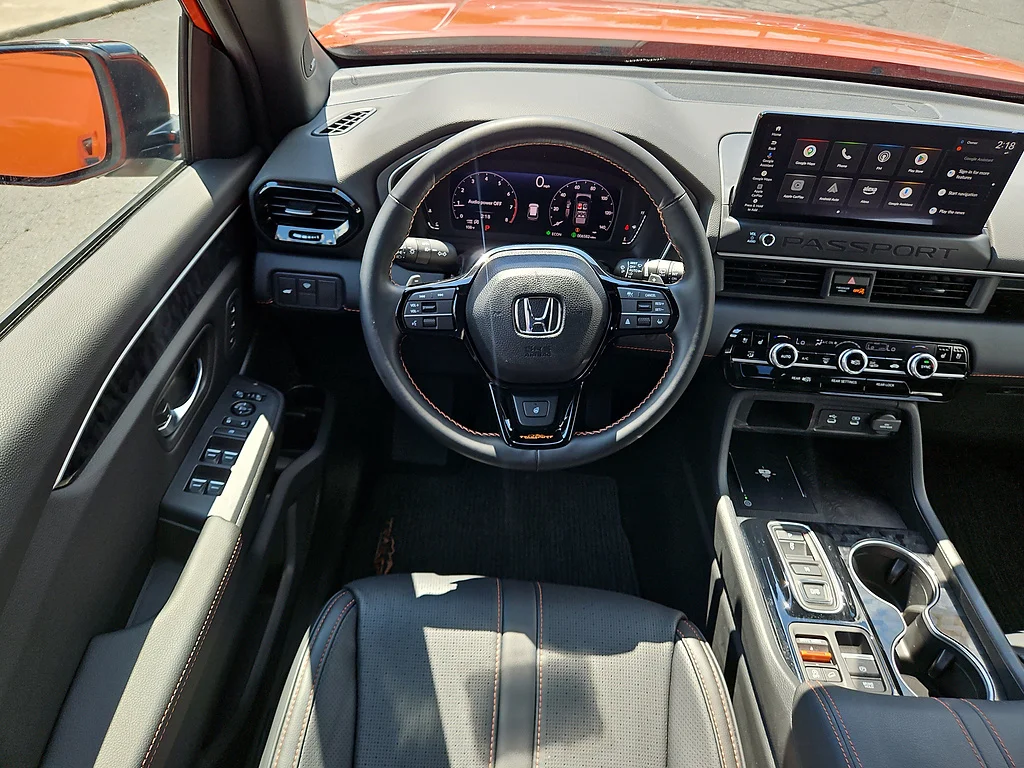 Certified Used 2026 Sunset Orange II Honda TrailSport Elite Blackout image 10