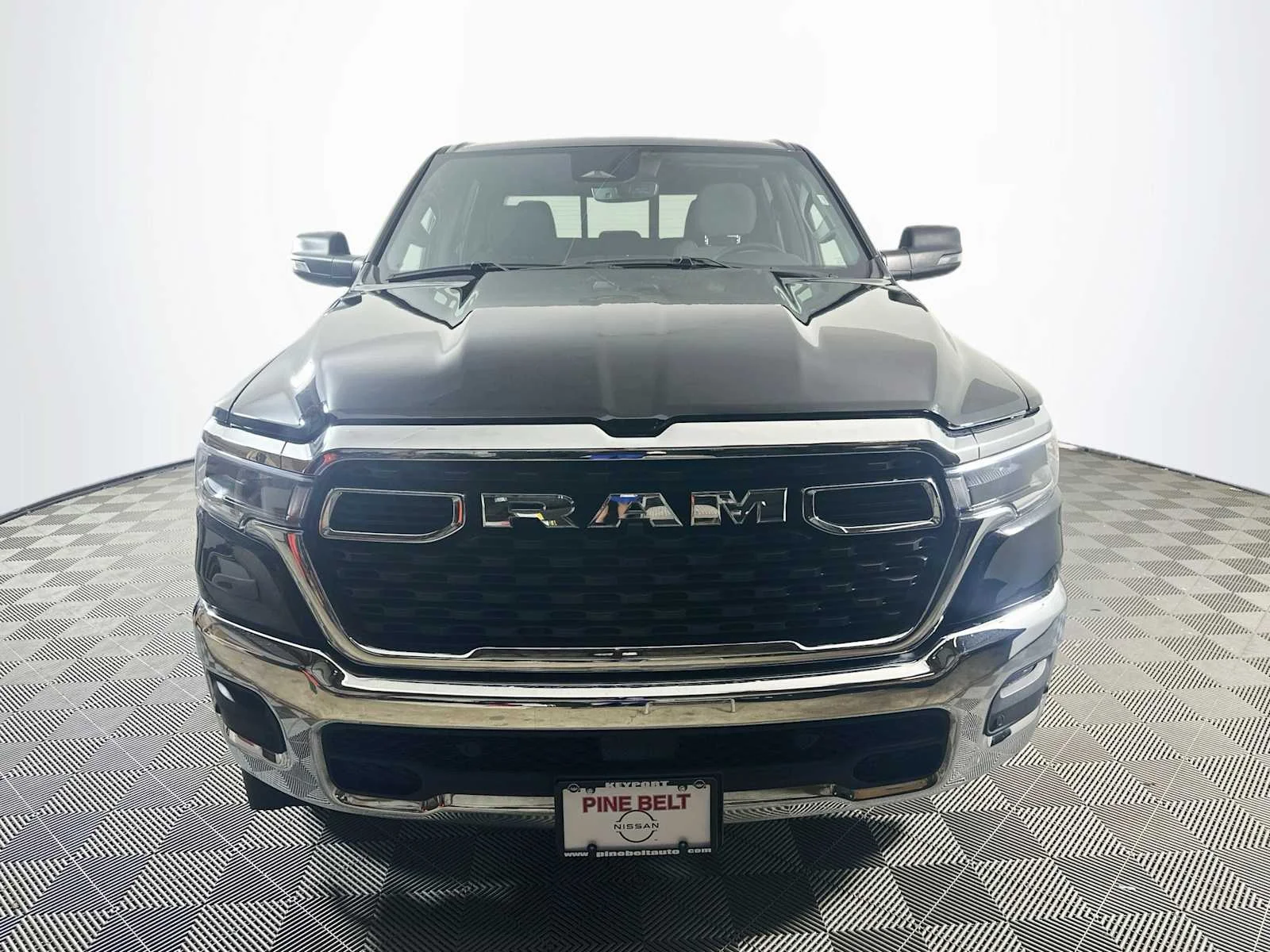 Used 2025 Diamond Black Crystal Pearlcoat Ram Big Horn image 2