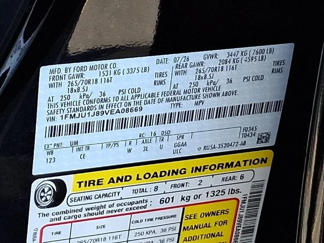 New 2027 Agate Black Metallic Ford Active image 14