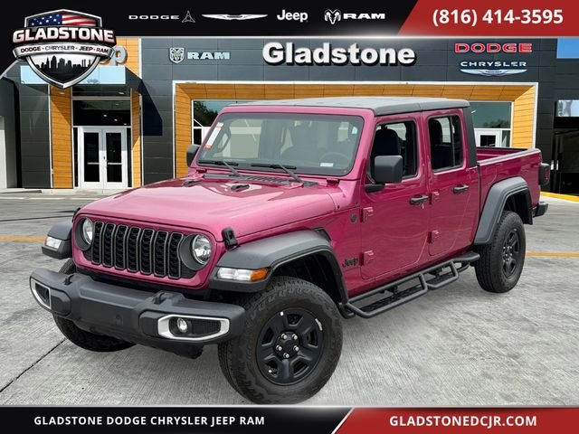 Certified Used 2024 Red Jeep Sport image 1