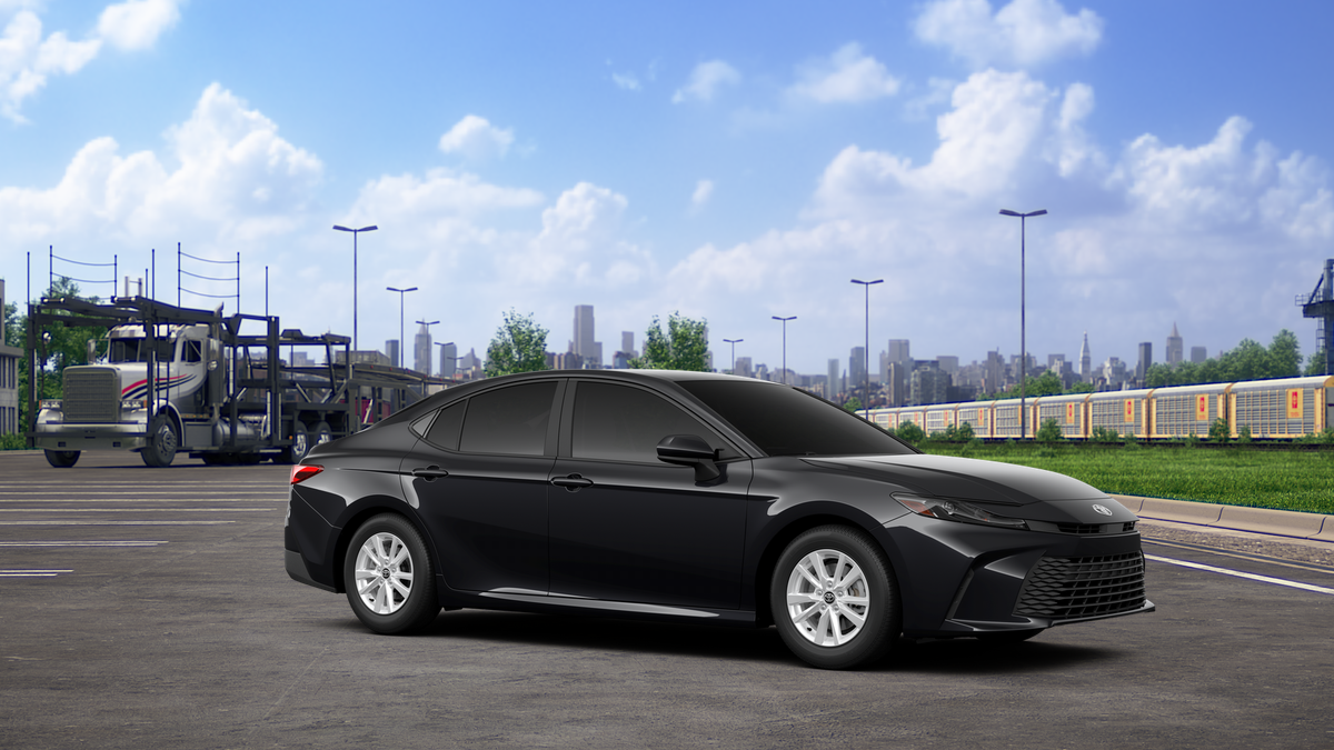 New 2026 Midnight Black Metallic Toyota LE image 28