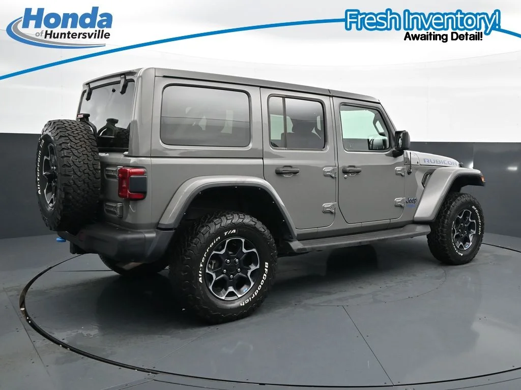 Used 2022 Gray Clearcoat Jeep Unlimited Rubicon 4xe image 10