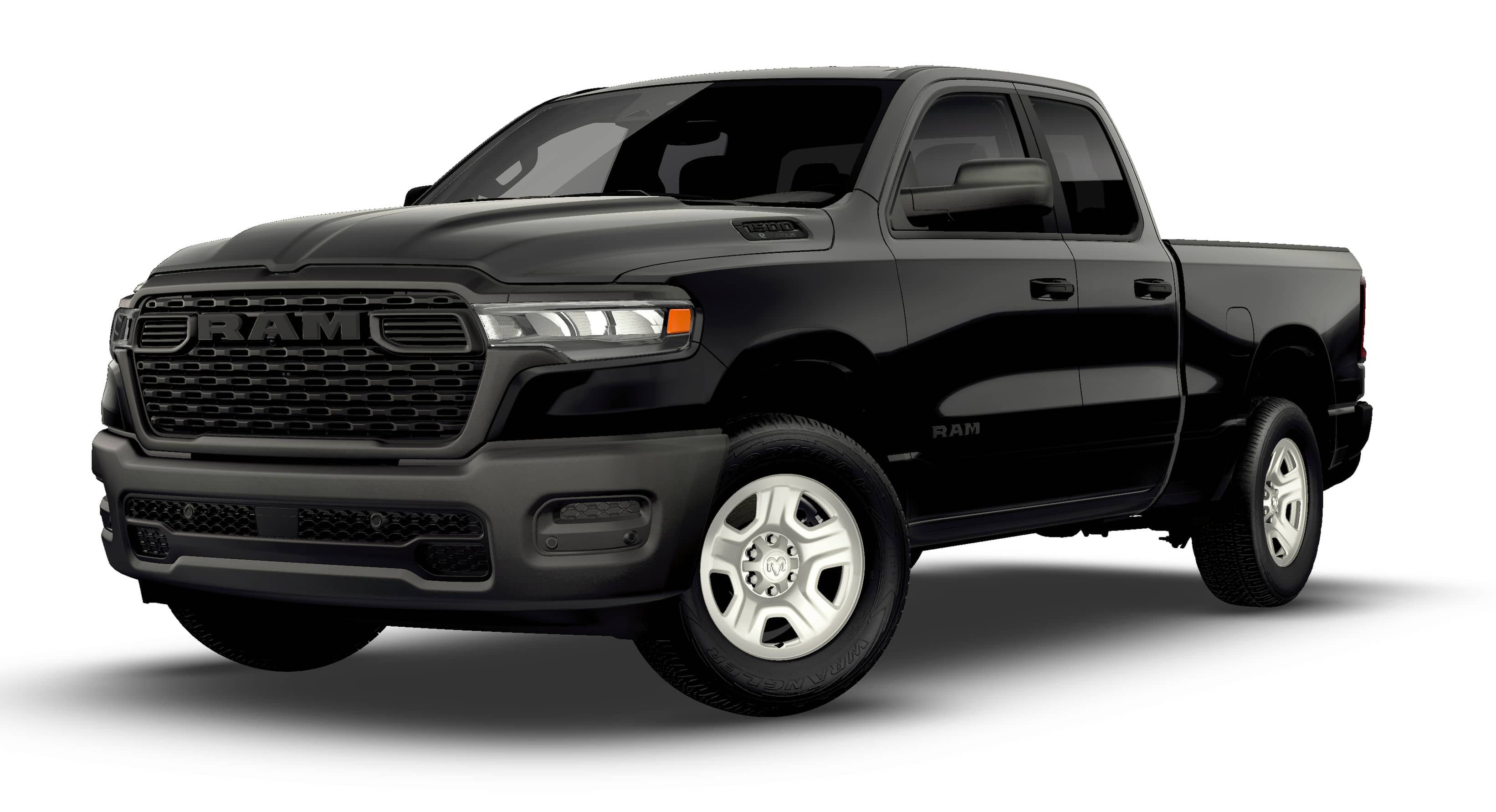 New 2026 Diamond Black Crystal Pearl-Coat Exterior Paint RAM Tradesman image 13