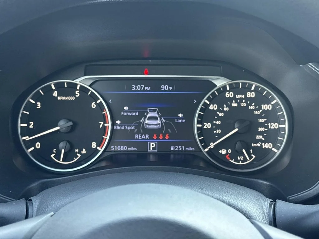 Used 2025 Super Black Nissan SV image 17