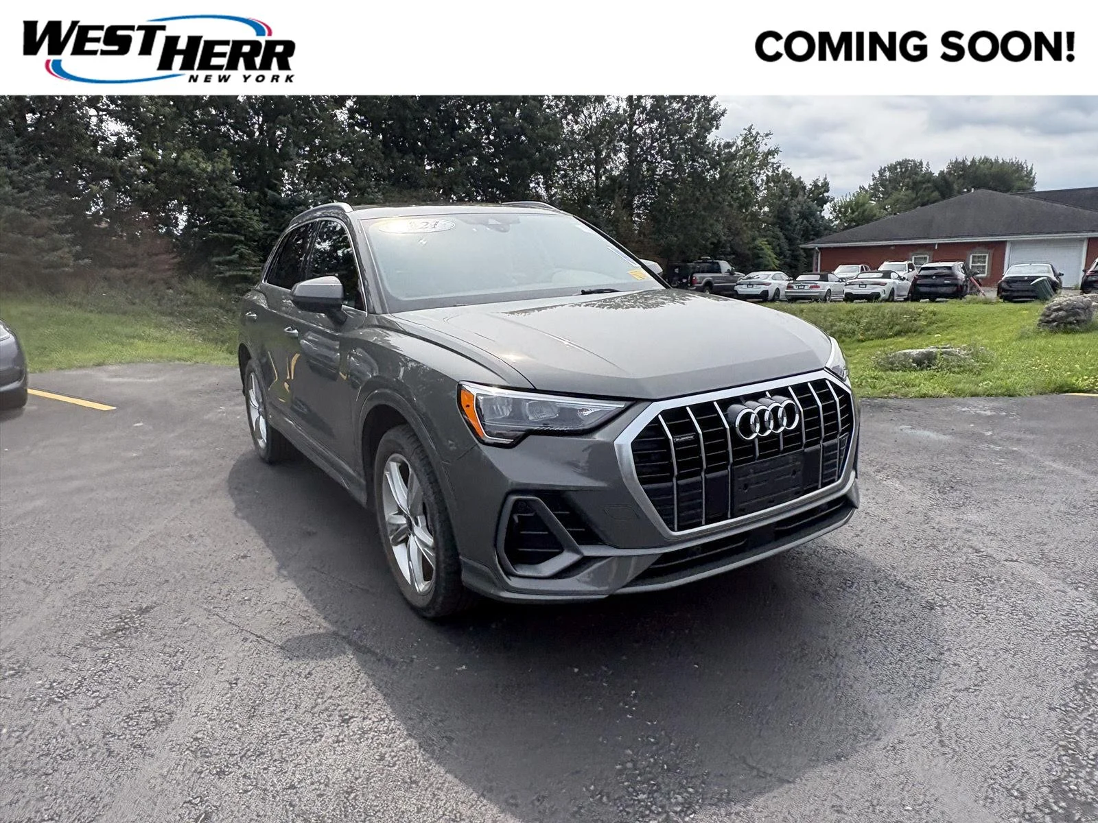 Used 2021 Chronos Gray Metallic Audi S line Premium image 1