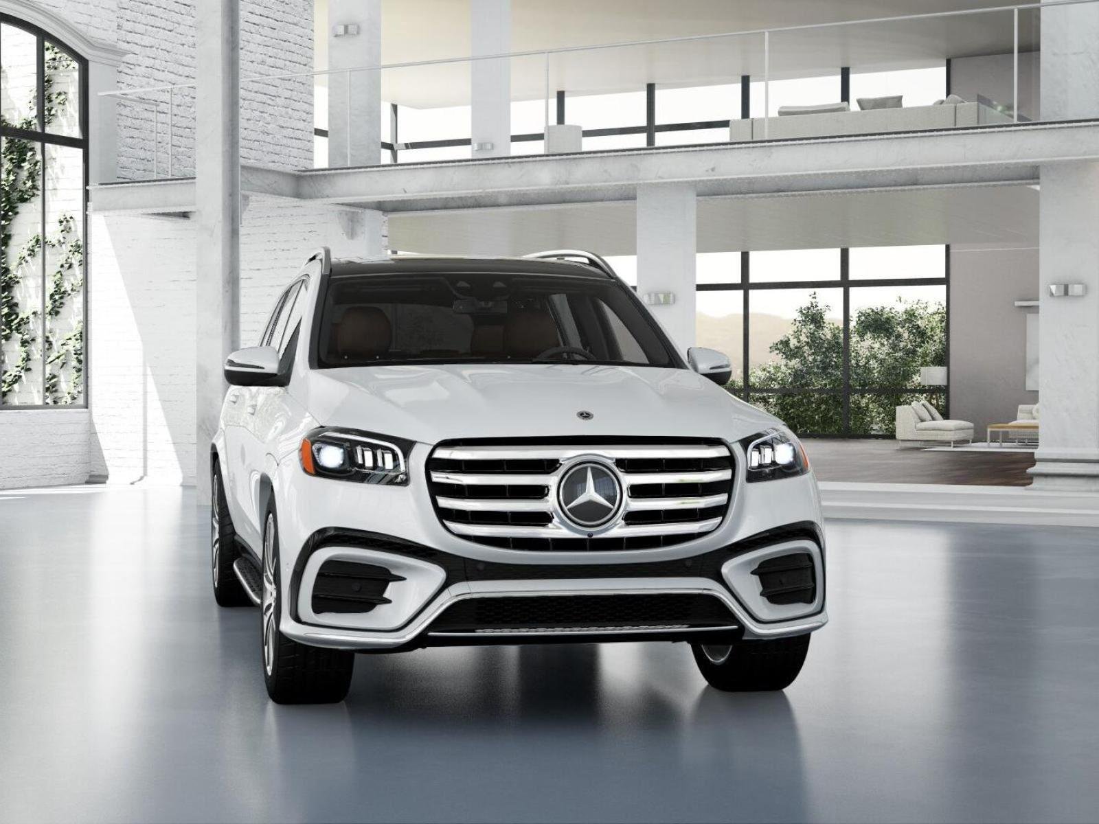 New 2026 MANUFAKTUR Moonlight White Metallic Mercedes-Benz GLS 450 image 9