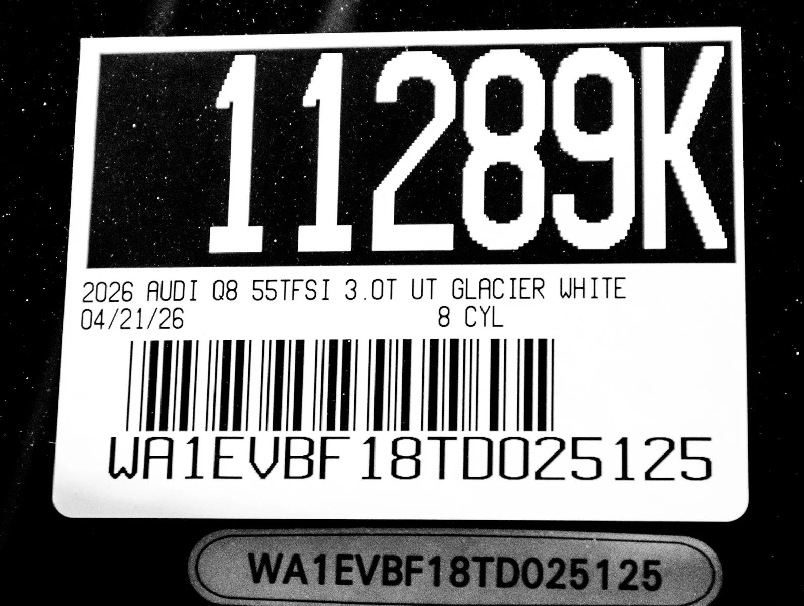 New 2026 Glacier White Metallic Audi Premium Plus image 31