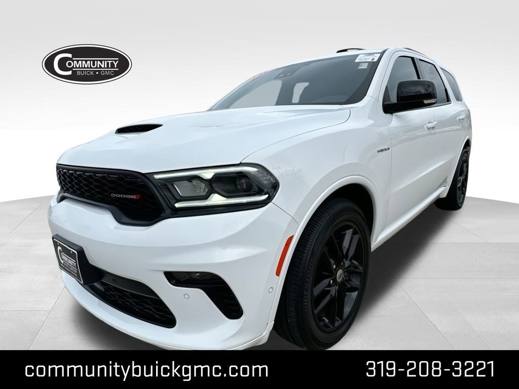 White 2023 Dodge Durango R/T Plus AWD SUV / Crossover All-Wheel Drive