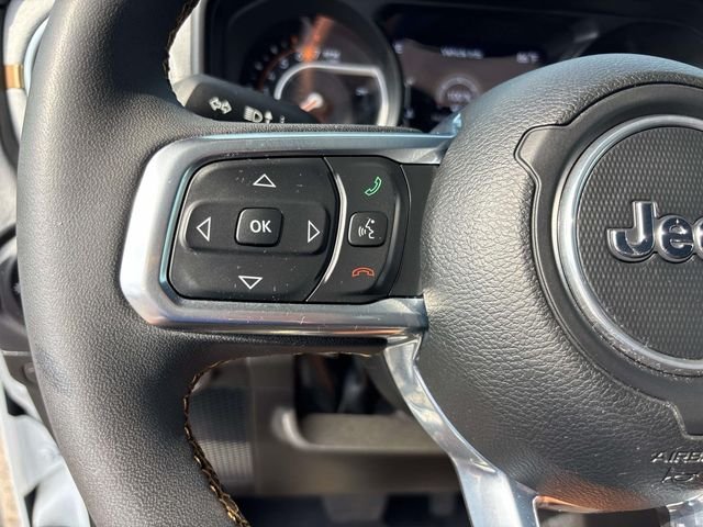 Used 2024 Bright White Clearcoat Jeep Sahara image 24