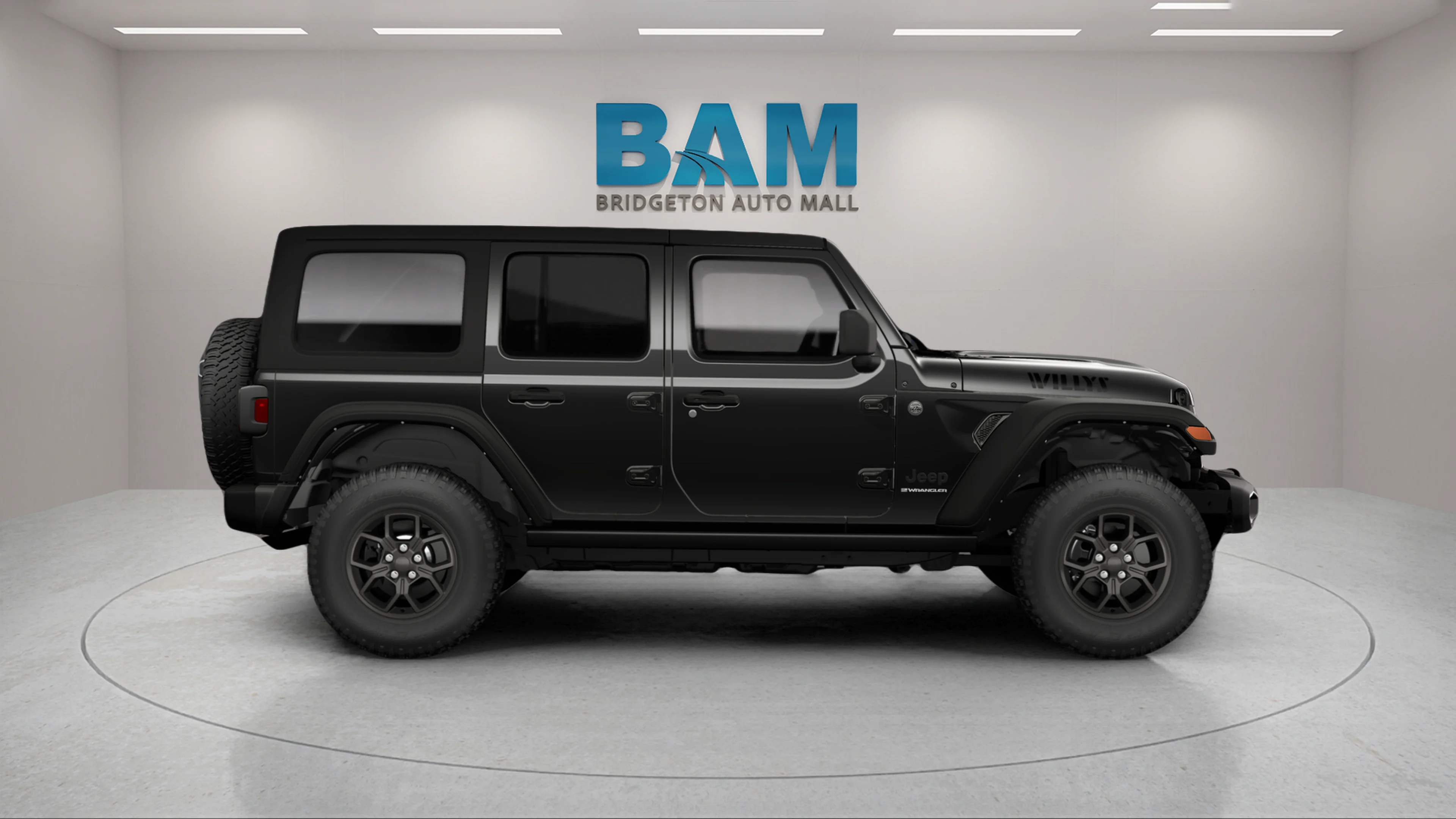 New 2026 Black Clear-Coat Exterior Paint Jeep Willys image 3