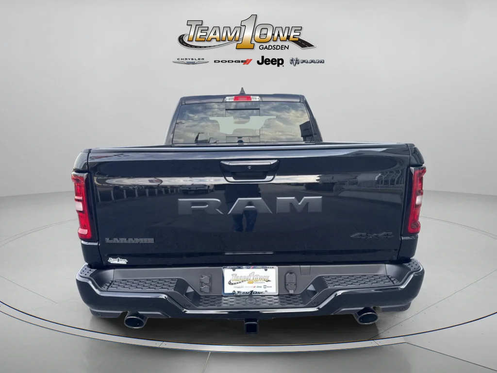 New 2026 Diamond Black Crystal Pearl-Coat Exterior Paint RAM Laramie image 9