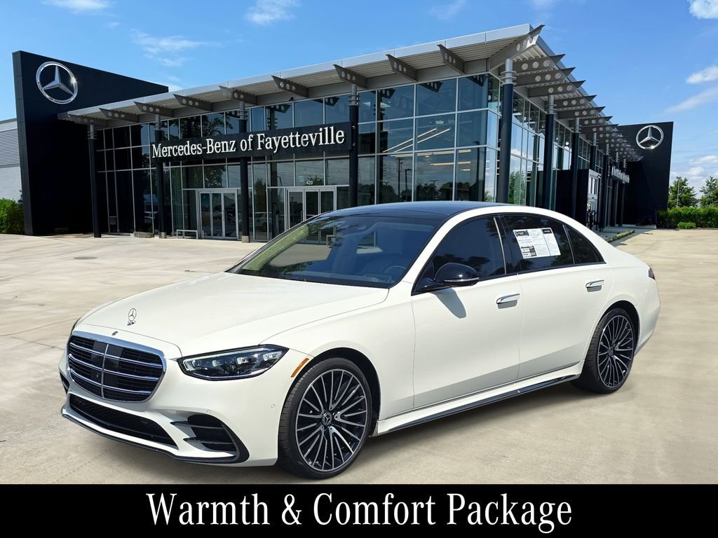 Certified Used 2023 White Mercedes-Benz S 580 image 1