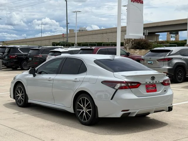 Certified Used 2024 White Toyota SE image 8