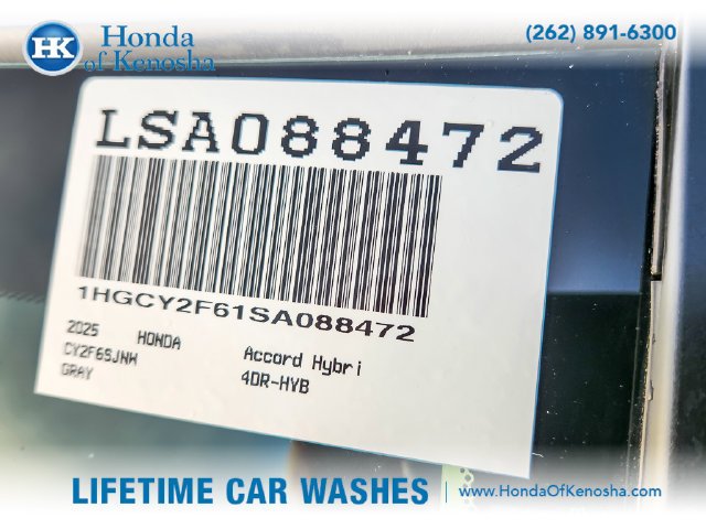 2025 Honda Accord Hybrid EX-L - Photo 24