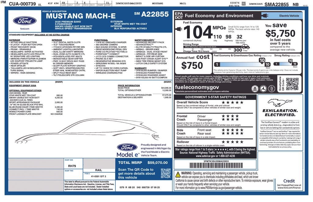 2025 Ford Mustang Mach-E Premium - Photo 35
