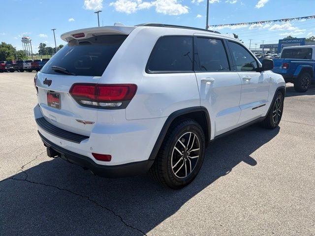 Used 2021 White Jeep Trailhawk image 5