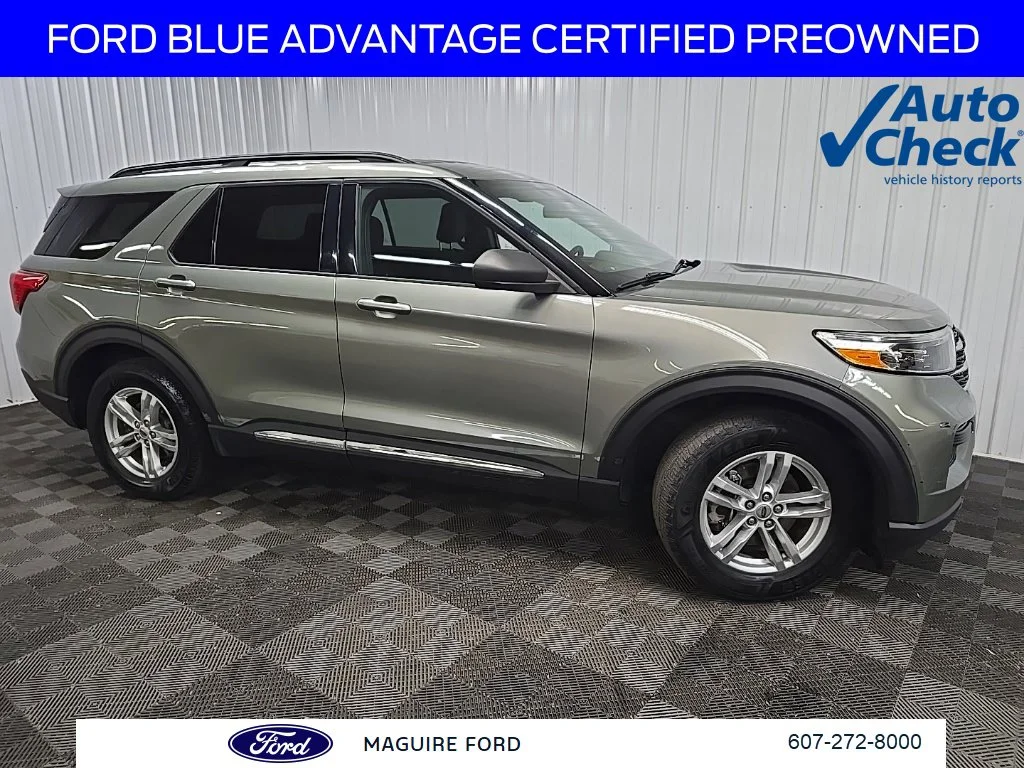 Used 2020 Green Ford XLT image 1