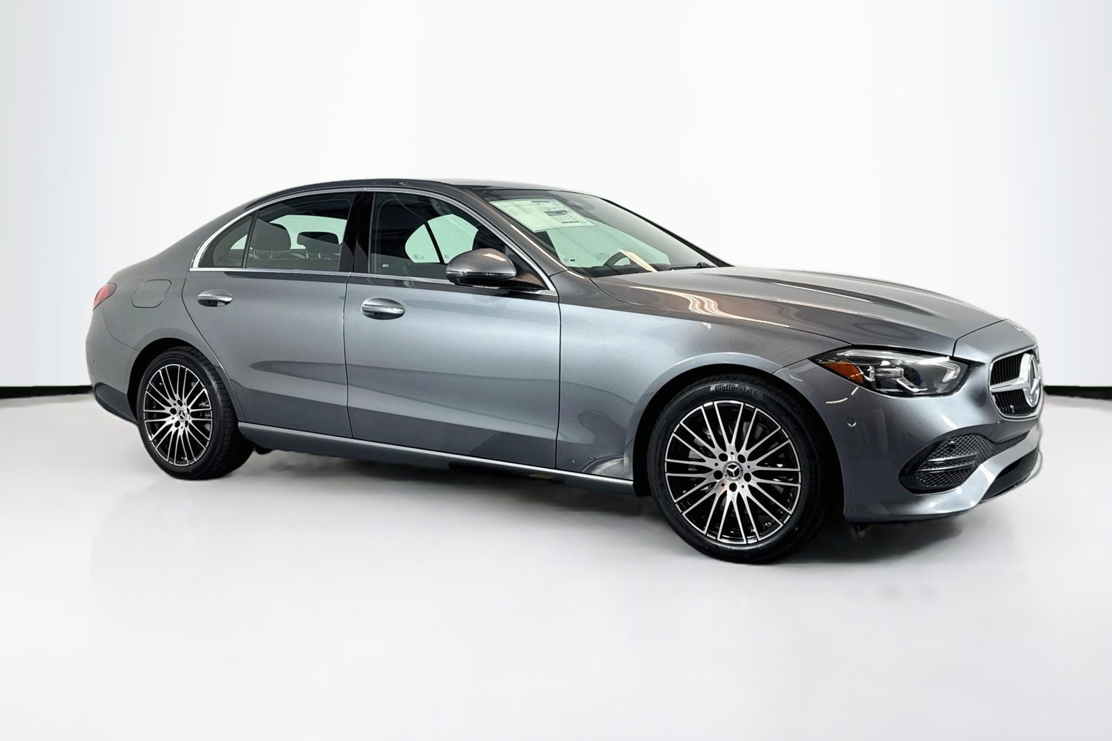 New 2026 Selenite Grey Metallic Mercedes-Benz C 300 image 3