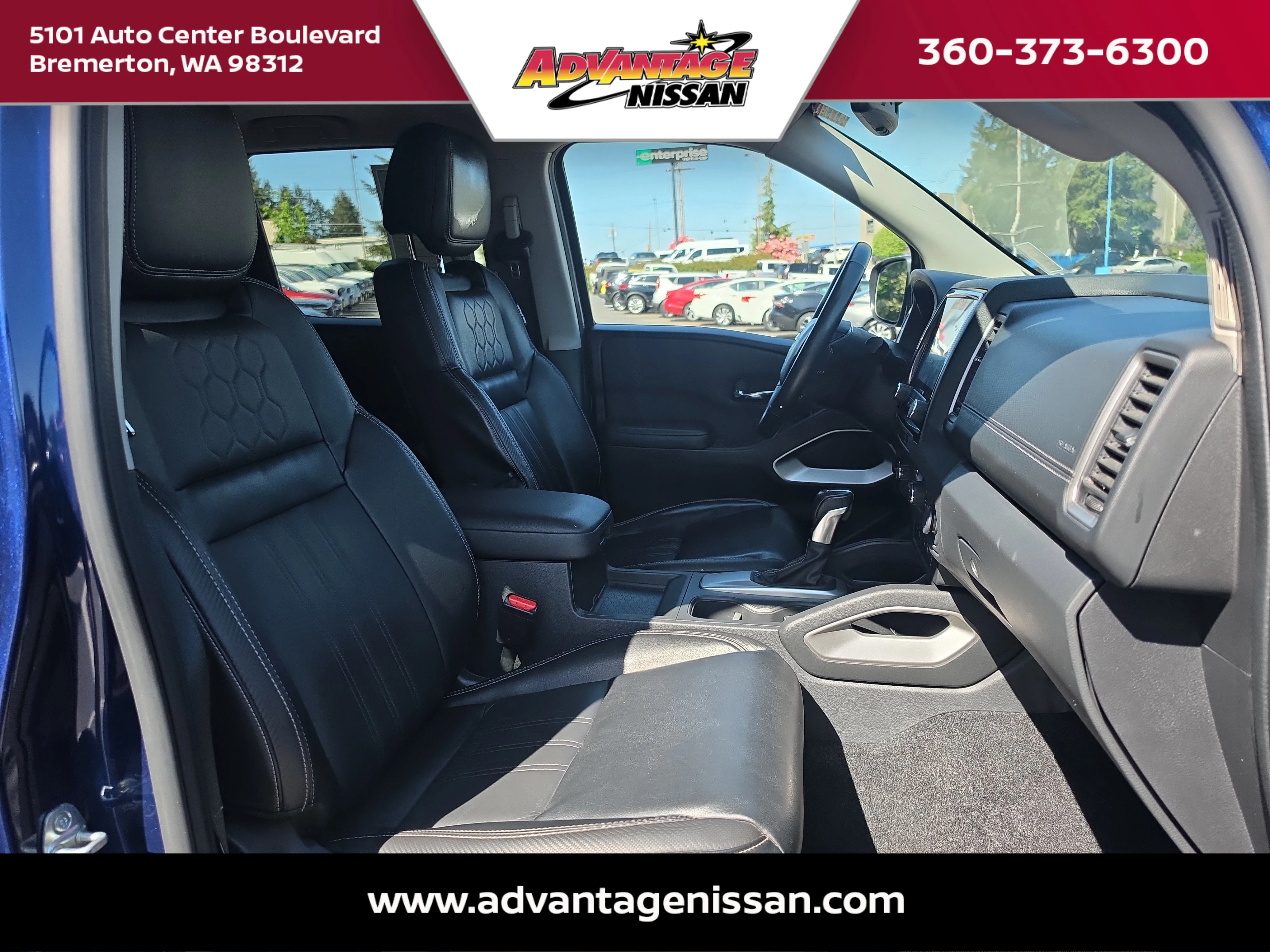 Used 2023 Deep Blue Pearl Nissan SV image 30