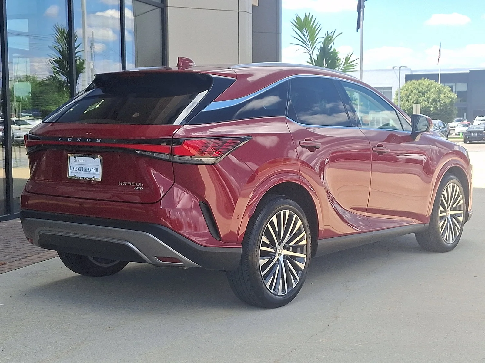 Certified Used 2023 MATADOR RED MICA Lexus  image 6