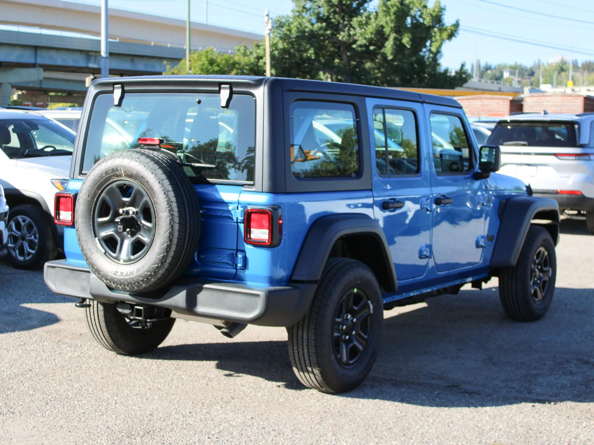 Used 2025 Blue Jeep Sport* 4 Door 4x4 image 5