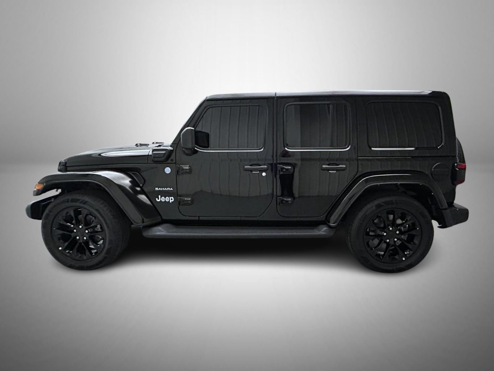 Used 2022 Black Jeep Unlimited Sahara 4xe image 8