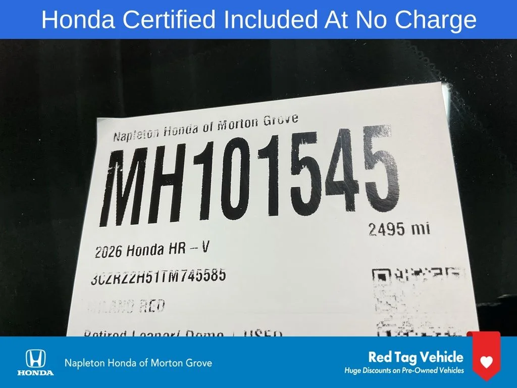 Certified Used 2026 Milano Red Honda Sport image 33