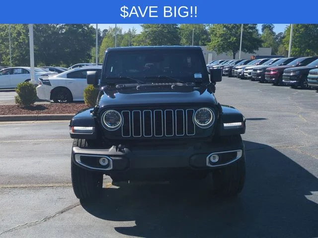 Used 2025 Black Jeep Sahara 4xe image 8