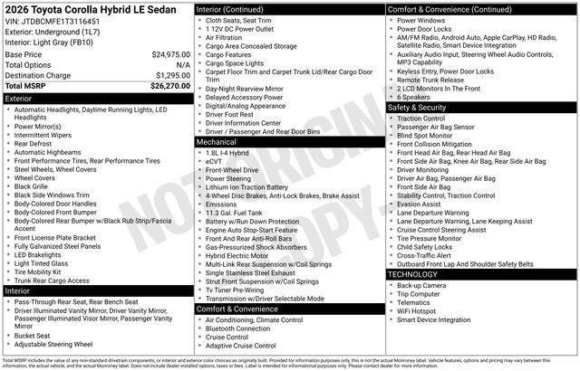Certified Used 2026 UNDERGROUND Toyota  image 112