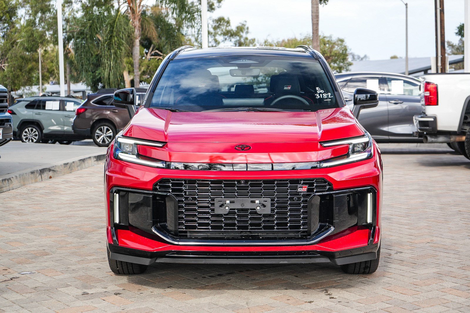 New 2026 Supersonic Red with Midnight Black Metallic roof <sup>1</sup> Toyota  GR SPORT image 2