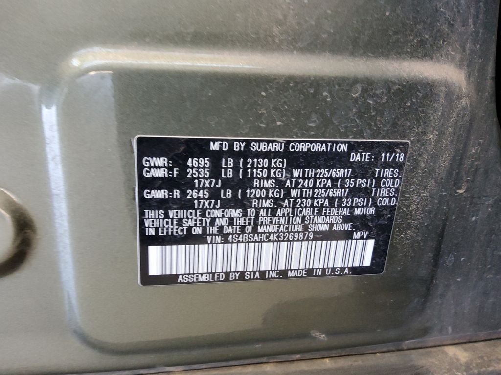 Used 2019 Green Subaru 2.5i Premium image 20