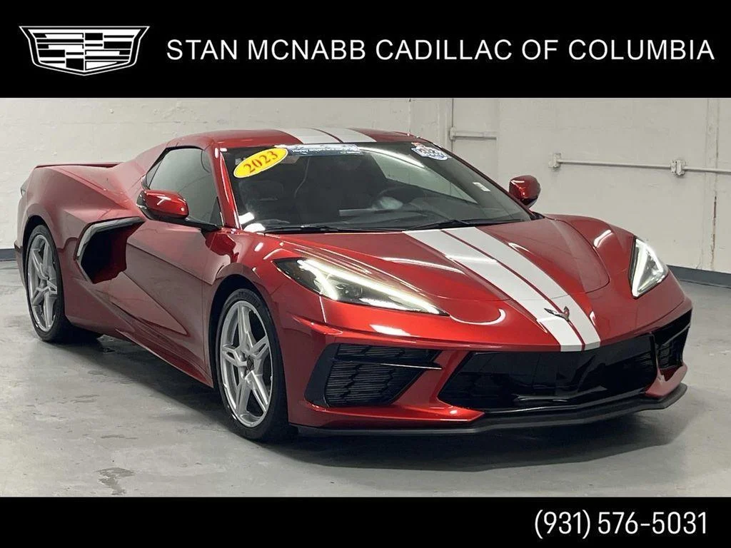 Used 2023 Red Mist Metallic Tintcoat Chevrolet 1LT image 1