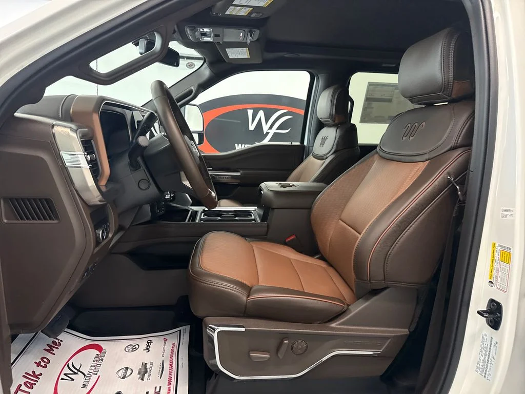 New 2026 Star White Metallic Tri-Coat Ford F-350® King Ranch® image 12