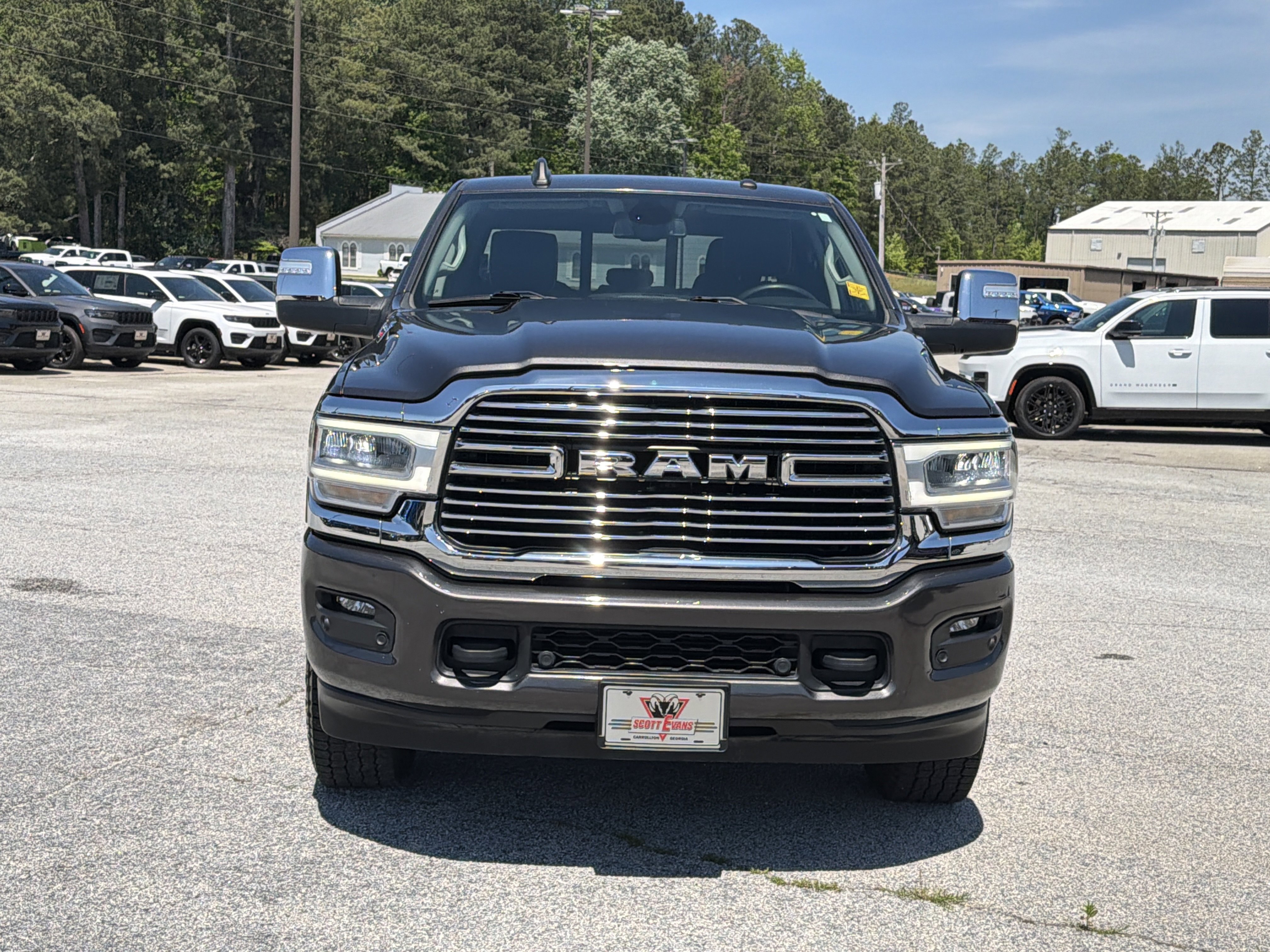 Used 2024 Granite Crystal Metallic Clearcoat Ram Laramie image 3