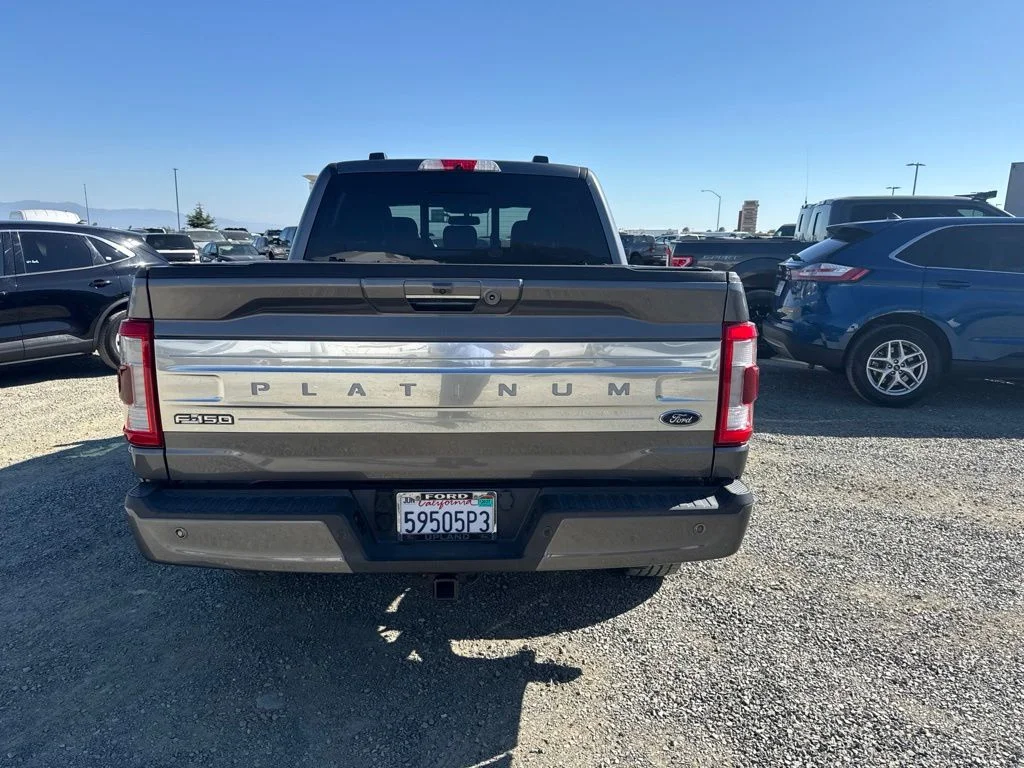 Used 2021 Gray Metallic Ford Platinum image 6
