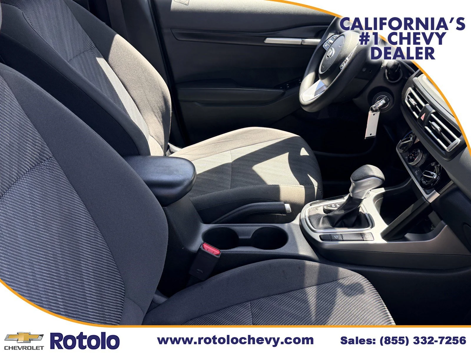 Used 2021 Cherry Black Kia LX image 8
