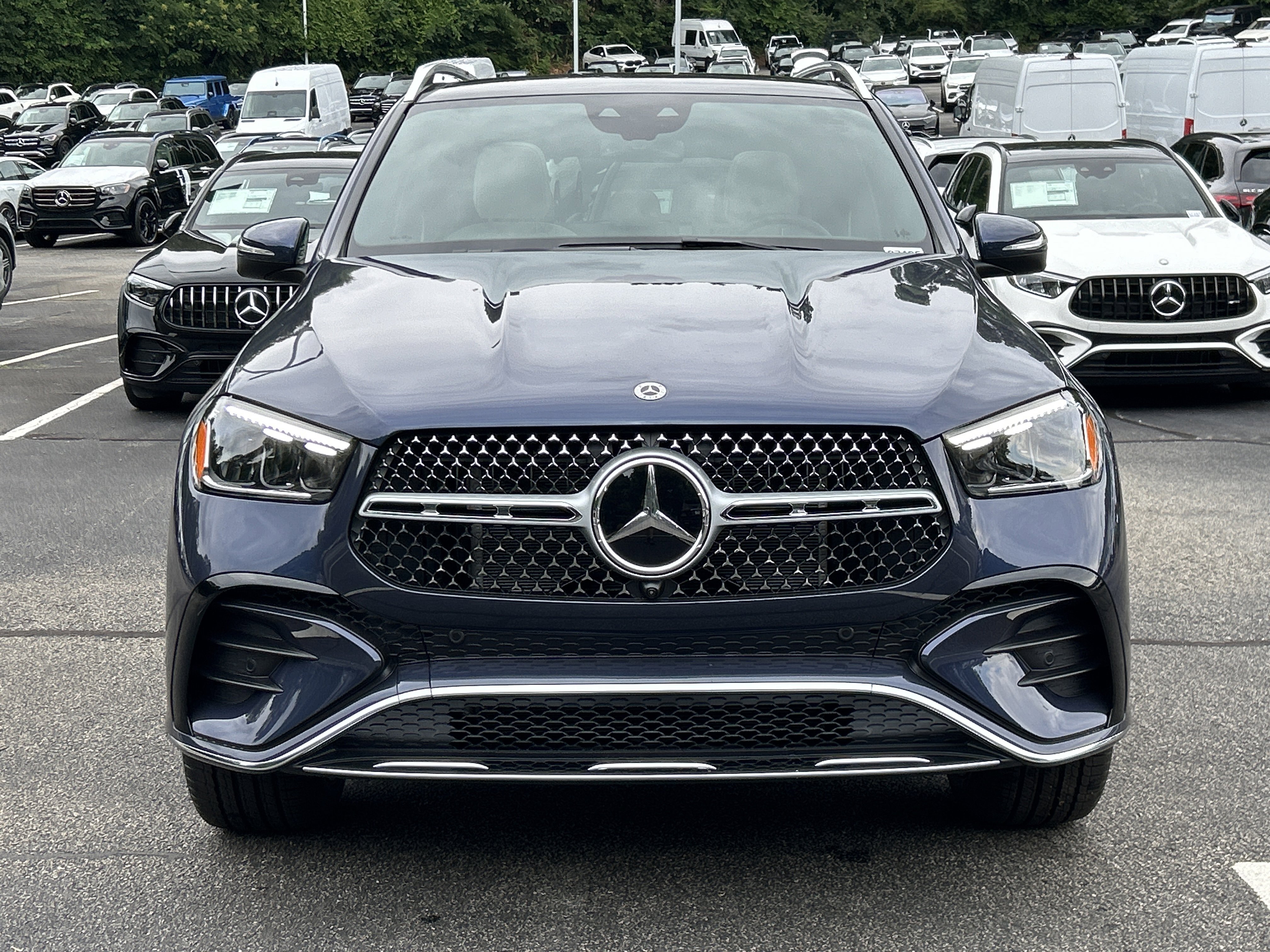New 2026 Twilight Blue Metallic Mercedes-Benz GLE 350 SUV image 3