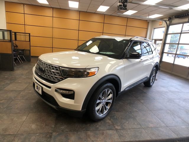 Certified Used 2022 White Metallic Ford Limited image 3