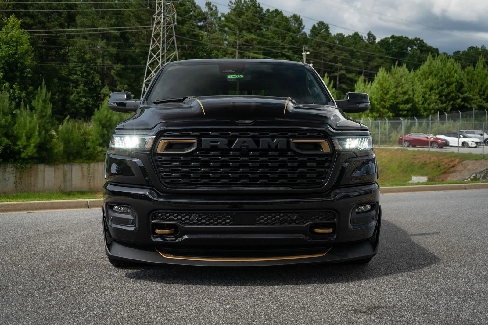 New 2026 Diamond Black Crystal Pearl-Coat Exterior Paint RAM Big Horn with DC 650 Supercharged Package image 12