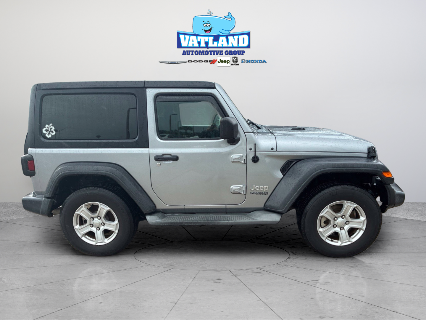 Used 2021 Silver Jeep Sport S image 6