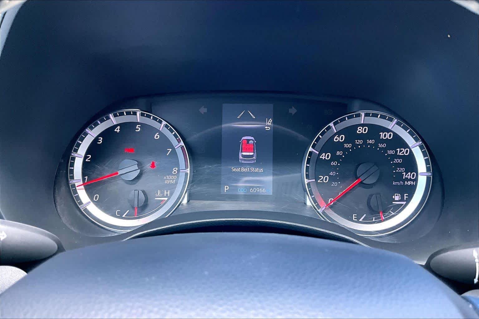 Used 2020 Ruby Flare Pearl Toyota LE image 25