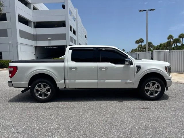 Certified Used 2021 Star White Ford Lariat image 8