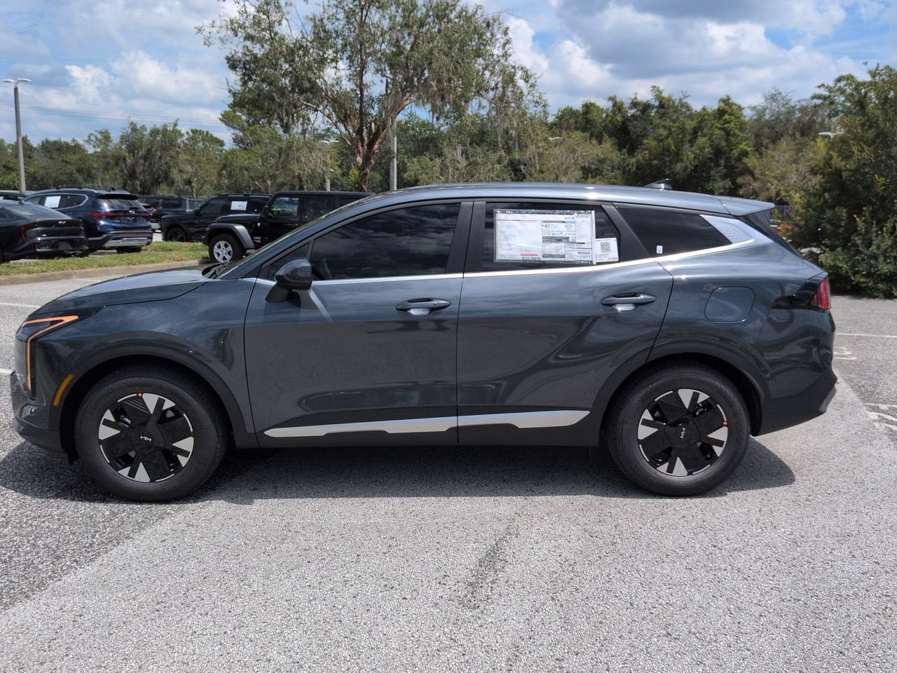 New 2027 Gravity Gray Kia LX image 8