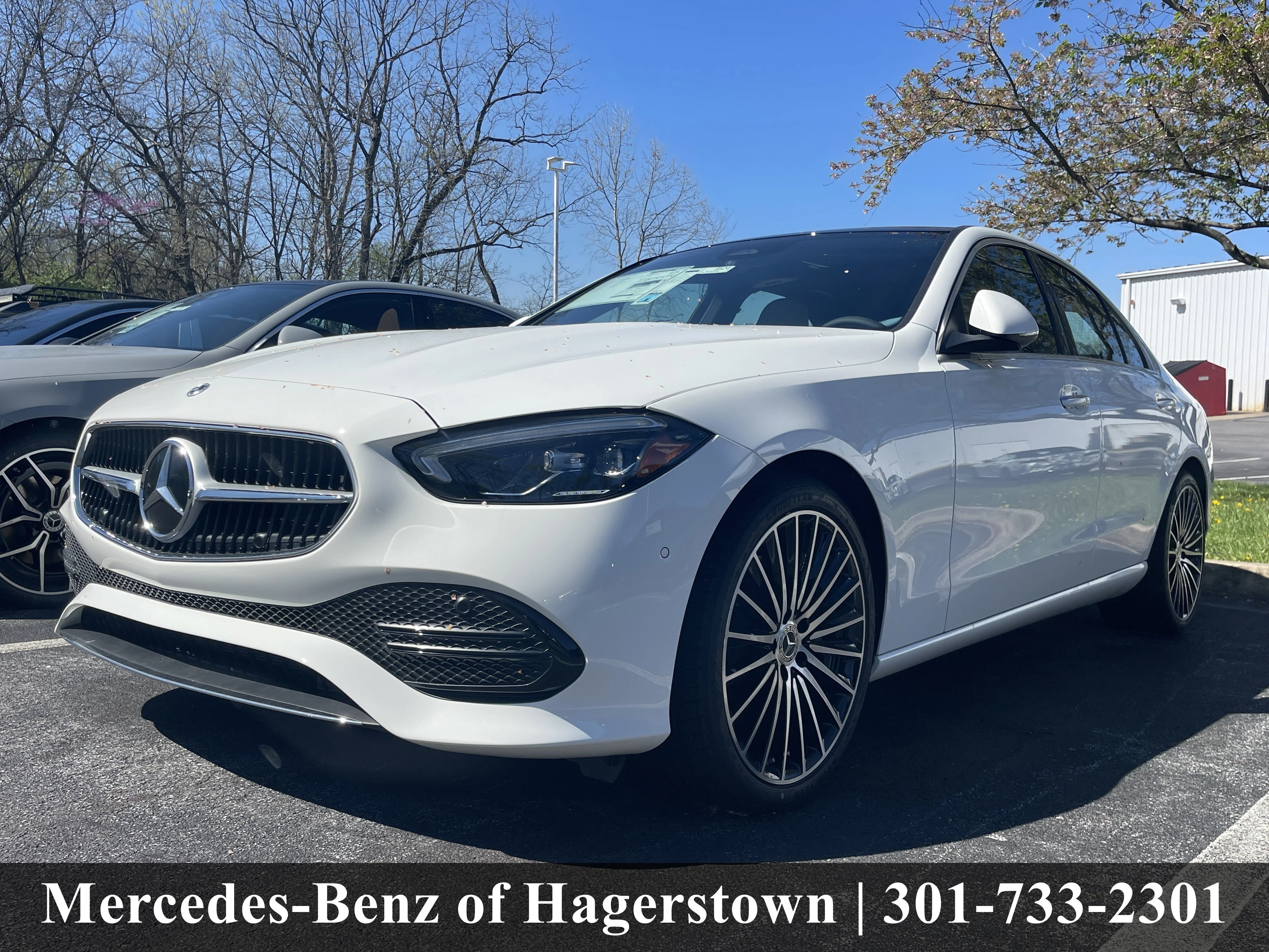 New 2026 Polar White Mercedes-Benz C 300 4MATIC® Sedan image 3