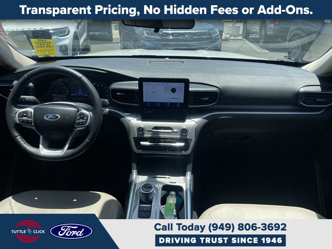 Used 2023 White Ford XLT image 6